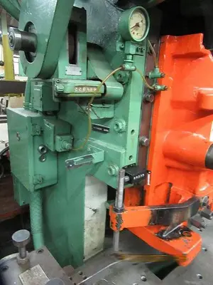 1679-230 Perkins 22 Ton HIGH SPEED Gap Frame Flywheel Power Press, Model 22