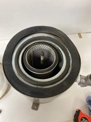 Stainless Steel OilLess Vacuum Pump Expansion Tank 13-3/4” Tall 10-3/4” Diameter