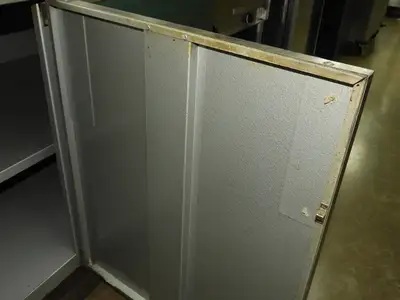 Used Falcon Restaurant Supply Used 3 Door Green Storage Cabinet Cabinets Illinois US | Falcon Restaurant Supply #1376500