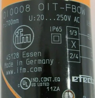 NEW EFECTOR 010008-0IT-FB0W PROXIMITY SWITCH 0100080ITFB0W