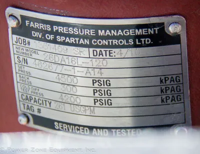 USED FARRIS 26DA16L-120