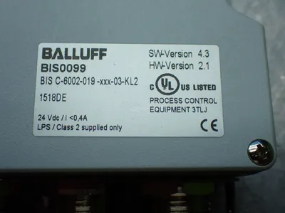 New | in-Stock BALLUFF BIS0099 Industrial Controls Ohio US | HGR 24 #727855
