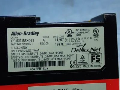 Used ALLEN BRADLEY 1791DSIB8XOB8 Input / Output Modules | HGR 24 #747730
