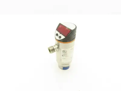 IFM PN2223 Pressure Sensor w/Display 18-32 VDC 14.5-362.5 PSI 4-Pin M12 1/4" NPT