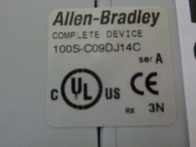USED ALLEN BRADLEY 100S-C09DJ14C SER A