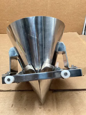 Food Grade Stainless Bagger 4” Feeder; 1.05.370.012.000