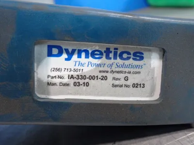 Used 2010 DYNETICS IA33000120 Barcode Scanners Ohio US | HGR 24 #1132257
