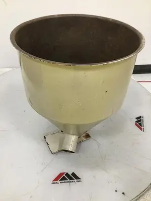 USED METAL FABRICATOR HOPPER