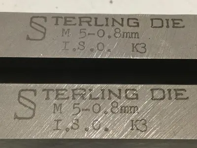 NEW STERLING DIE IS-M05-000XB3124