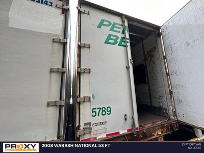 Used 2008 WABASH NATIONAL 53 FT Box Trailers Pennsylvania US | Proxy Equipment #1384949