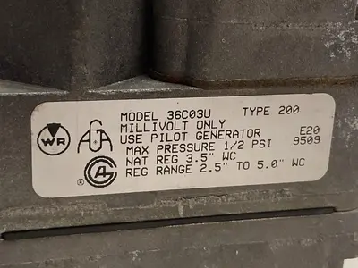 Used WHITE-RODGERS 36C03U HVAC Parts and Equipment Ohio US | Surplus Asset Holdings #1507128