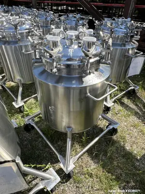 Used Heavy-Duty 103L Capacity Stainless Steel Jacketed Tank