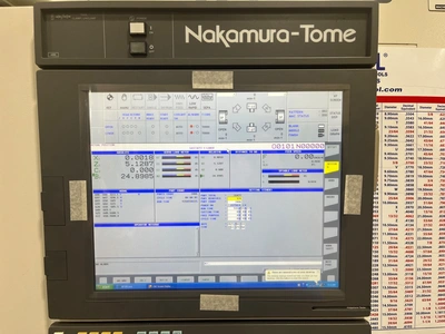 2012 NAKAMURA-TOME WT-300 Lathes CNC 5 Axis or More | Asset Exchange Corporation (14)
