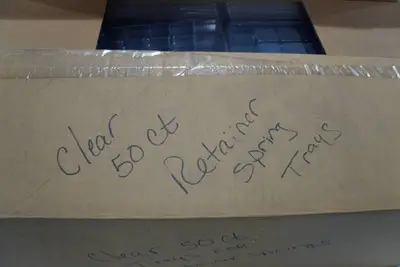 Clear Retainer Spring Trays