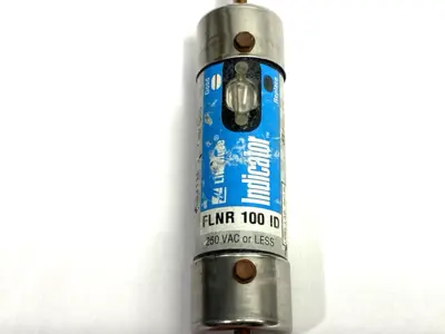 USED LITTELFUSE TIME DELAY CURRENT LIMITING FUSE CLASS RK5 250V 100A