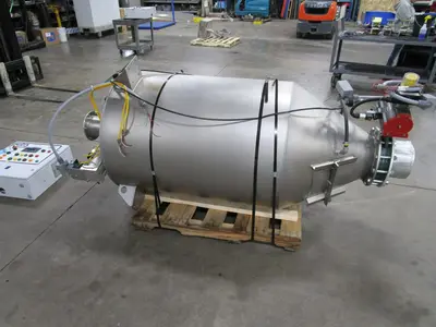 Smoot SS Scaling Hopper w/ Load Cells, Readout, and Control Panel
