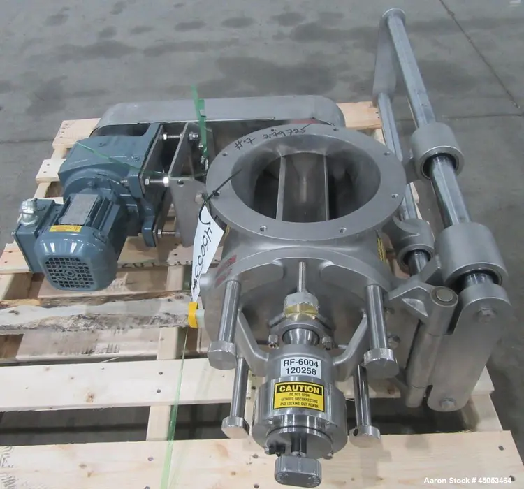Used NU-CON ENGINEERING DT 500 DEM Rotary Airlock Feeder Illinois US | Aaron Equipment #945962