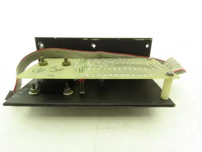 Nidec Fincor 104599501 DC Motor Drive Test Panel Dial Percent Gauge Meter Rev D