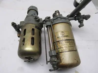 Norgren Inline Filter Regulator Pulse Mist Lubricator 1/4" Ports