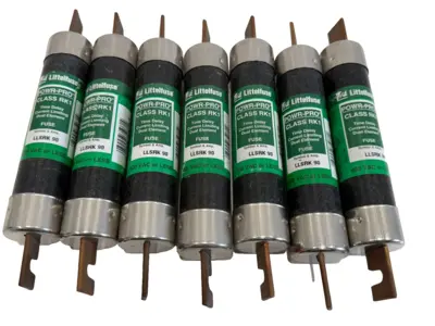 LOT OF 7 LITTELFUSE LLSRK 90 TIME DELAY FUSES CLASS RK1