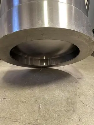 USED PRECISION 200 LITER 316 STAINLESS STEEL  PRESSURE VESSEL 100 PSI @ 302F