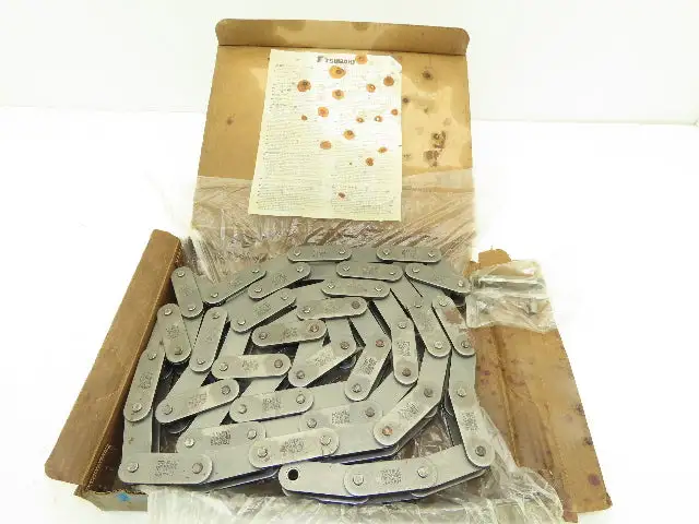 Tsubaki C-2080 Riveted Roller Chain 3" Double Pitch 10' Single Strand RF-2080