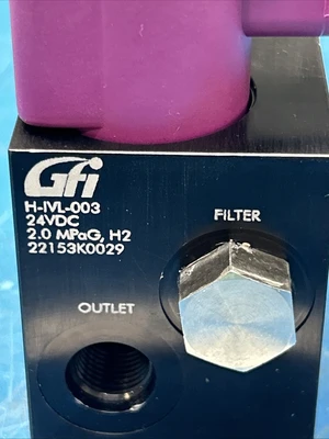 New GFI Isolation Valve H-IVL-003 Hydrogen NNB + Warranty & Fast Shipping 🇺🇸
