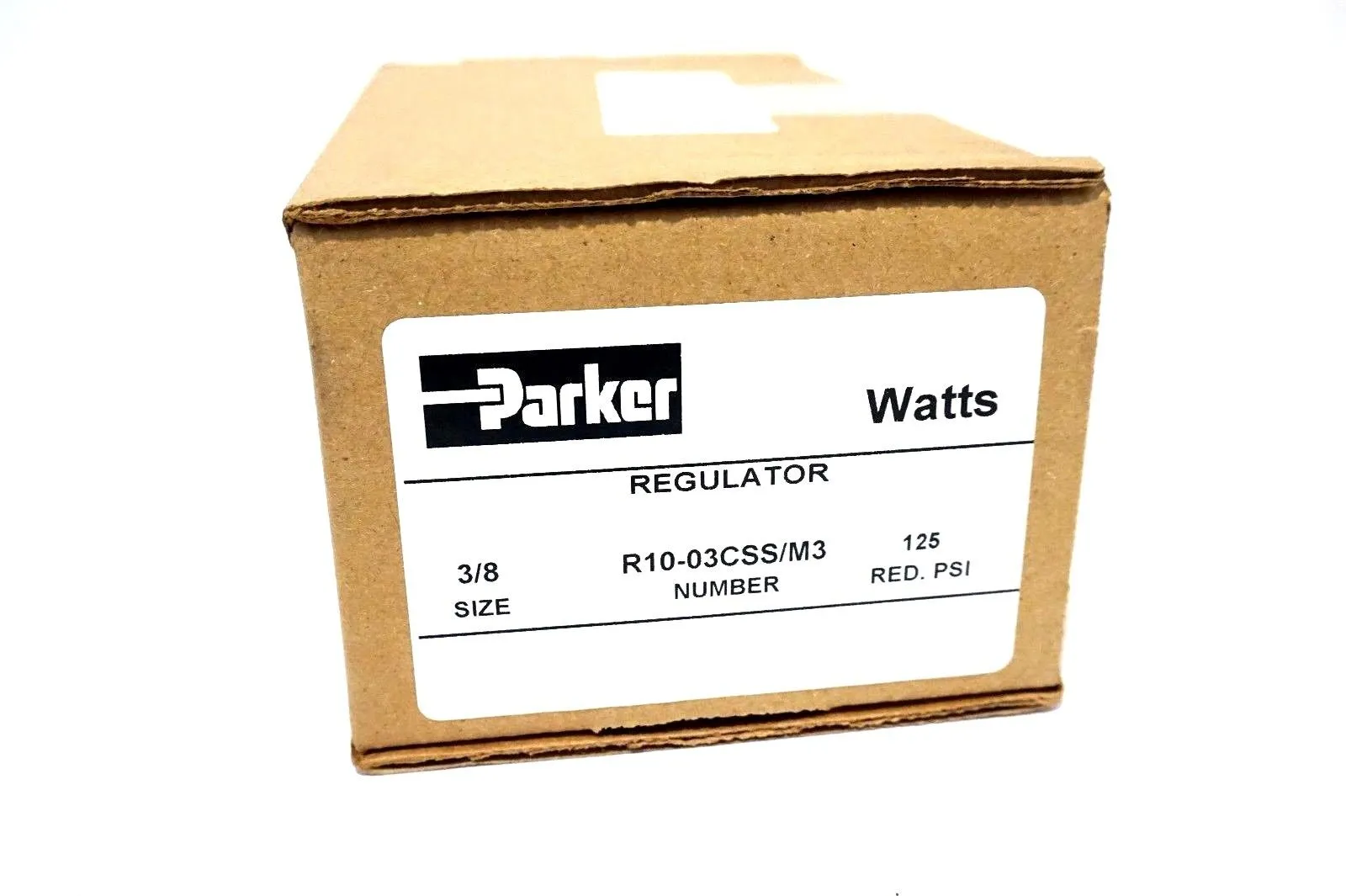 NEW PARKER R10-03CSS / M3 REGULATOR 3/8" R1003CSSM3