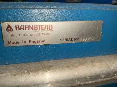 Used BARNSTEAD _UNKNOWN_ Parts Washers Ohio US | HGR 24 #1521288