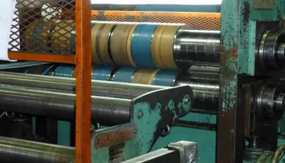 48" x .090" x 30,000# Precision Ruesch Slitting Line