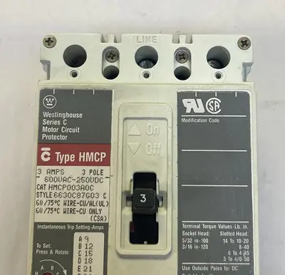 Used CUTLER-HAMMER HMCP003A0C Miscellaneous Equipment (Electrical & Power) | Surplus Asset Holdings #1202978
