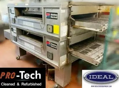 Middleby Marshall PS570G  Gas Double Deck Conveyor Pizza Oven **Belt Width 32"**