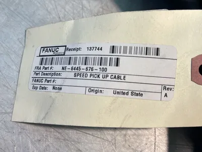 Used FANUC NE6445676100 Cable & Wire Ohio US | HGR 24 #1084683