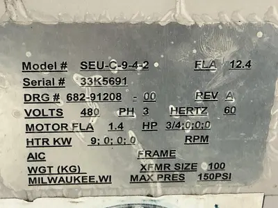 USED STERLING SEU-C-9-4-2