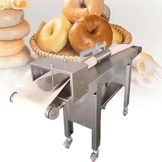 High Capacity Bagel Dough Full Automatic Bagel Former Rolling Bagel Making Machine - SEE VIDEO