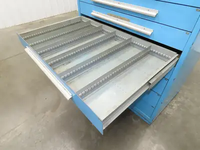 Nu-Era Modular Tool Storage Cabinet 10 Drawer 45x28x61" Vidmar Lista Stanley