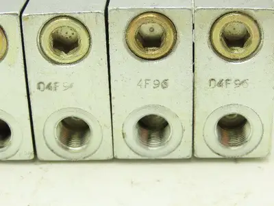 DropsA SX1-15 Modular Lubricator Divider Valve Block 1/8" BSP Lot of 5
