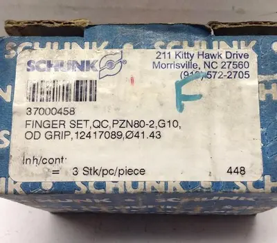Used SCHUNK 37000458 Jaws Ohio US | Surplus Asset Holdings #1235950