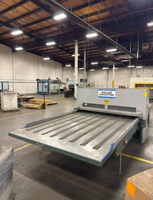 CLEEN-CUT DC80 Used Flatbed Roller Die Cutters | PlastiMach Corp (2)