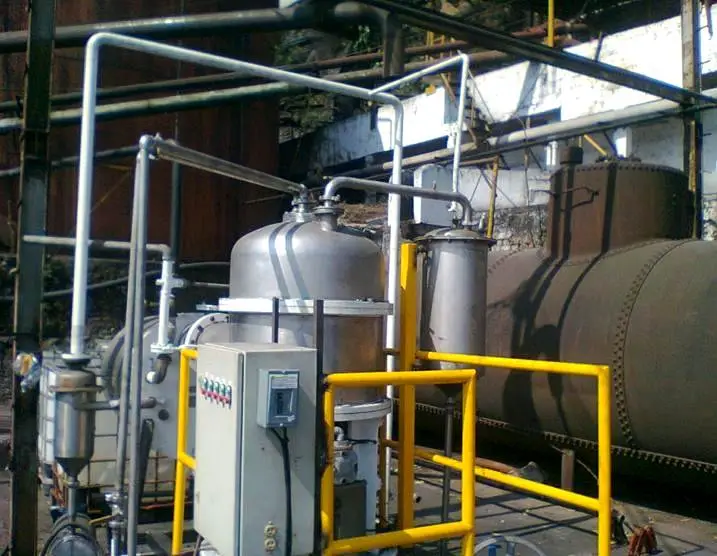 (2) FT CT6-40 Centritherm evaporators, 316SS.