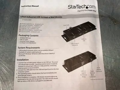 New | in-Stock STARTECH ST4300USBM Network Hubs Ohio US | HGR 24 #1357398