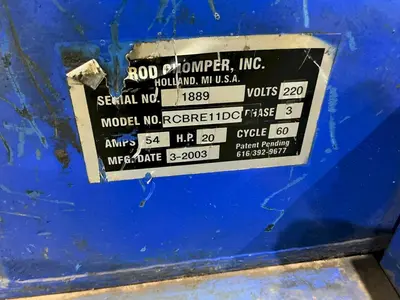 1-3/8" ROD CHOMPER MODEL #CBRE11D REBAR CHOMPER SHEAR & BENDER: YOBRO #25001