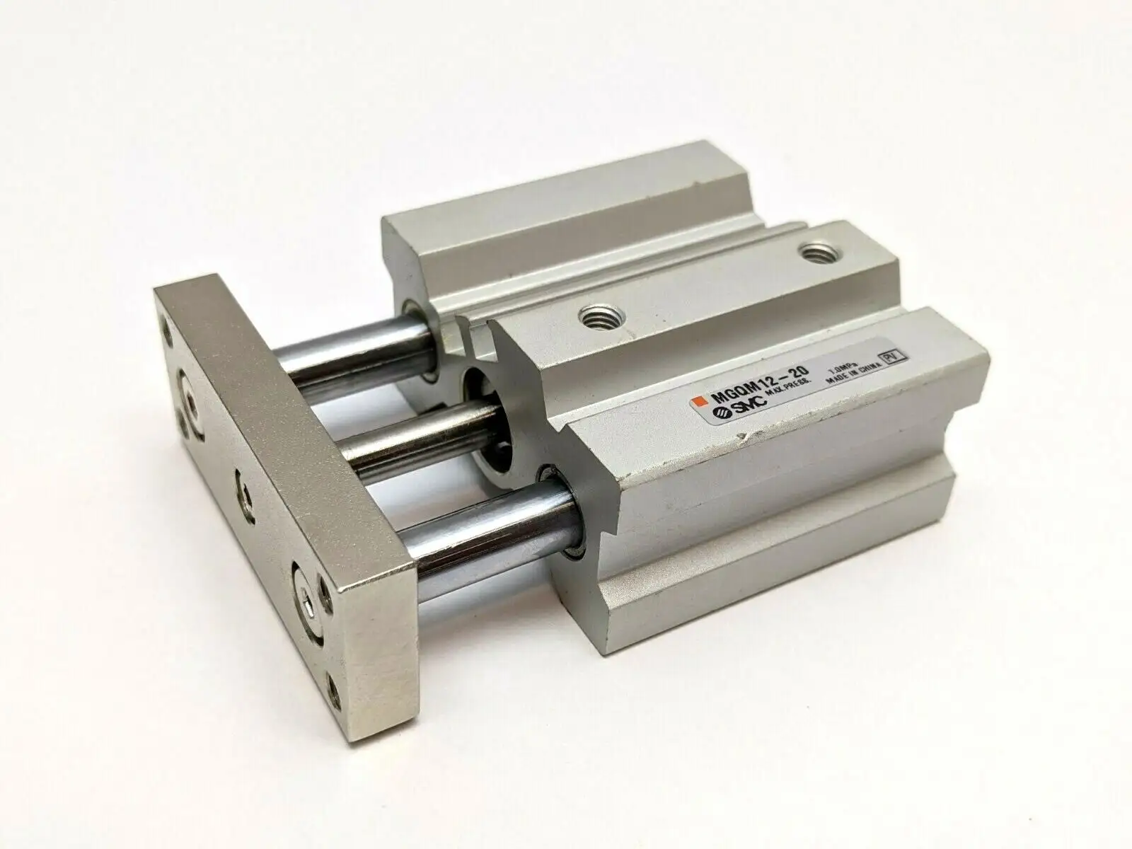 MGQM12-20 | SMC  Compact Guided Cylinder 12mm Bore 20mm Stroke - Used