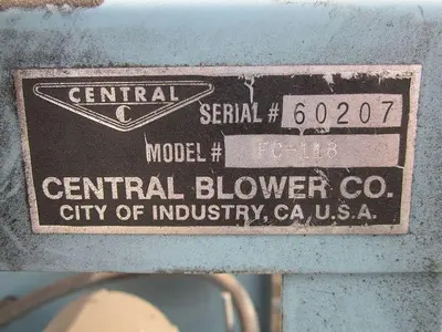 USED CENTRAL BLOWER FC-118