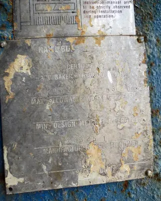 Heat Exchanger, Plate ss  280 sf