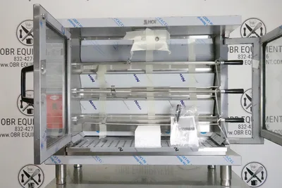 NEW EMPERO 3 ROLLER VERTICAL NATURAL GAS ROTISSERIE MODEL EMP.3EG-USA (CAPACITY OF 18 CHICKENS)