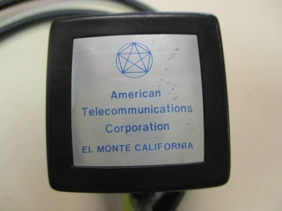 American Telecommunications Corp 719012-02 Modified Resistor w/Banana Plug