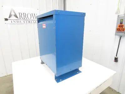 Olsun 10995-A Step Down Electric Transformer 37.5kva 3Ph HV 480 LV 208Y/120 Wye