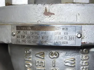 USED VELAN 11402-SREZ-H0001