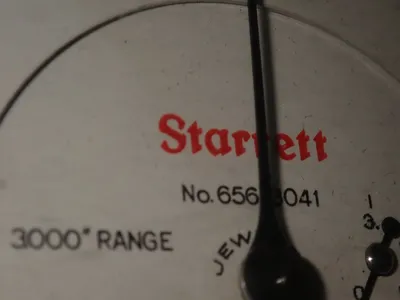 Used STARRETT 6563041 Indicators Ohio US | HGR 24 #1249341